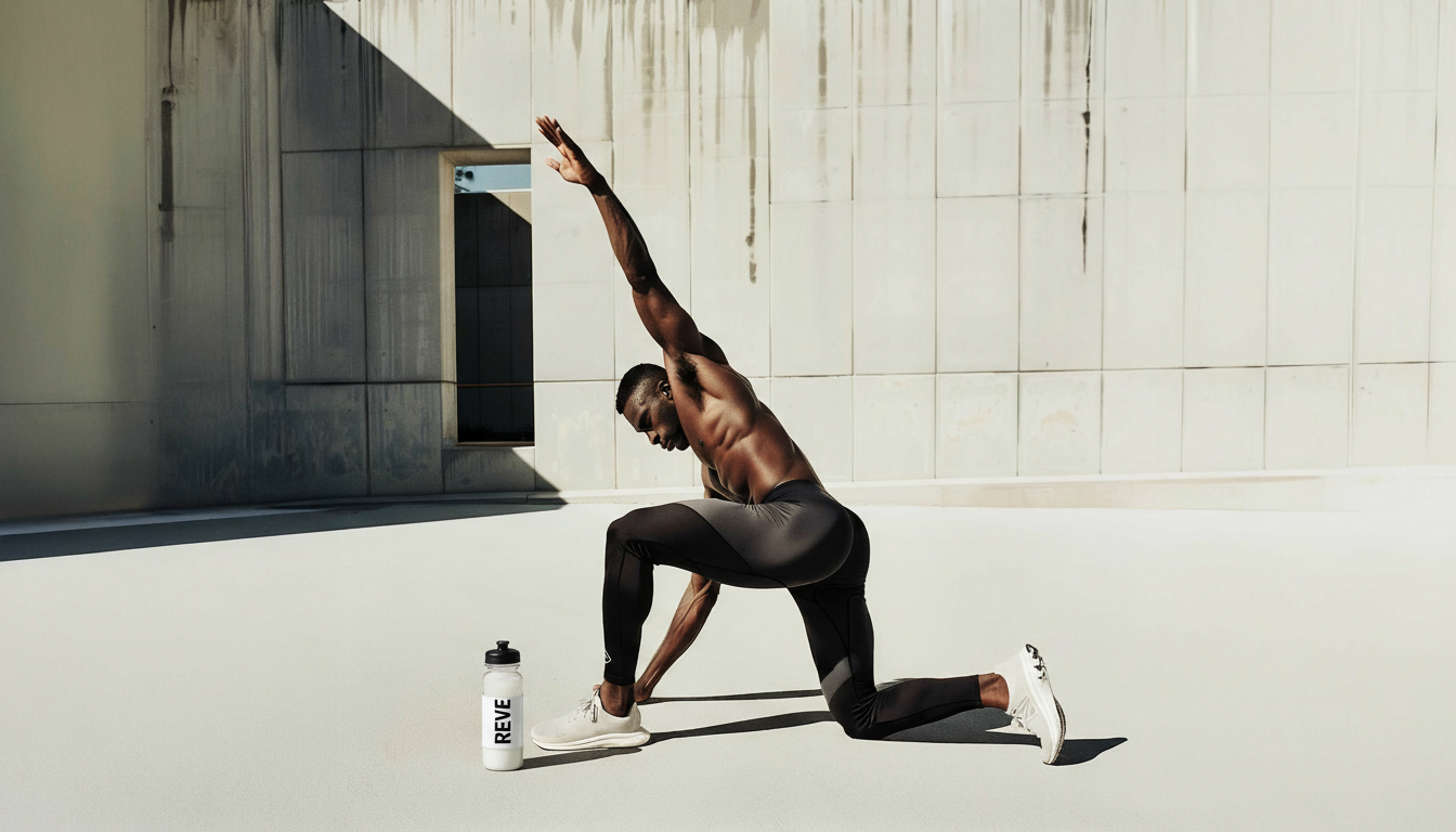 Yoga Image with Correctly Spelled REVE